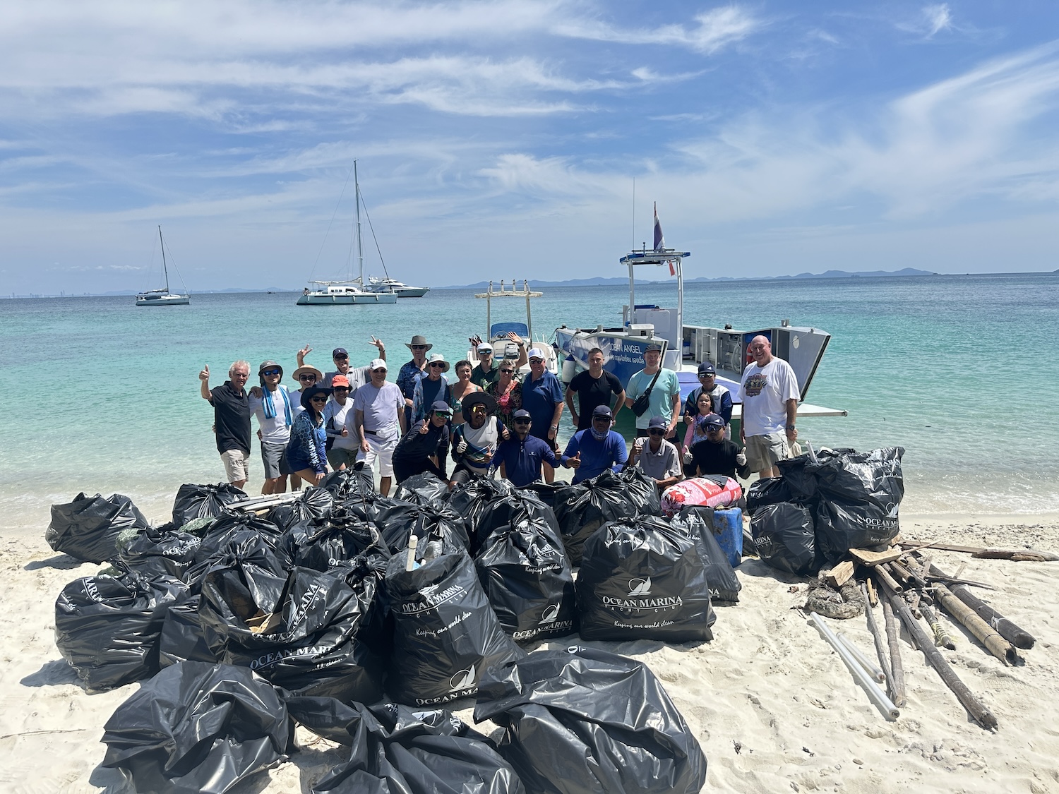 Koh Man Wichai Island Clean Up – 27 October 2024